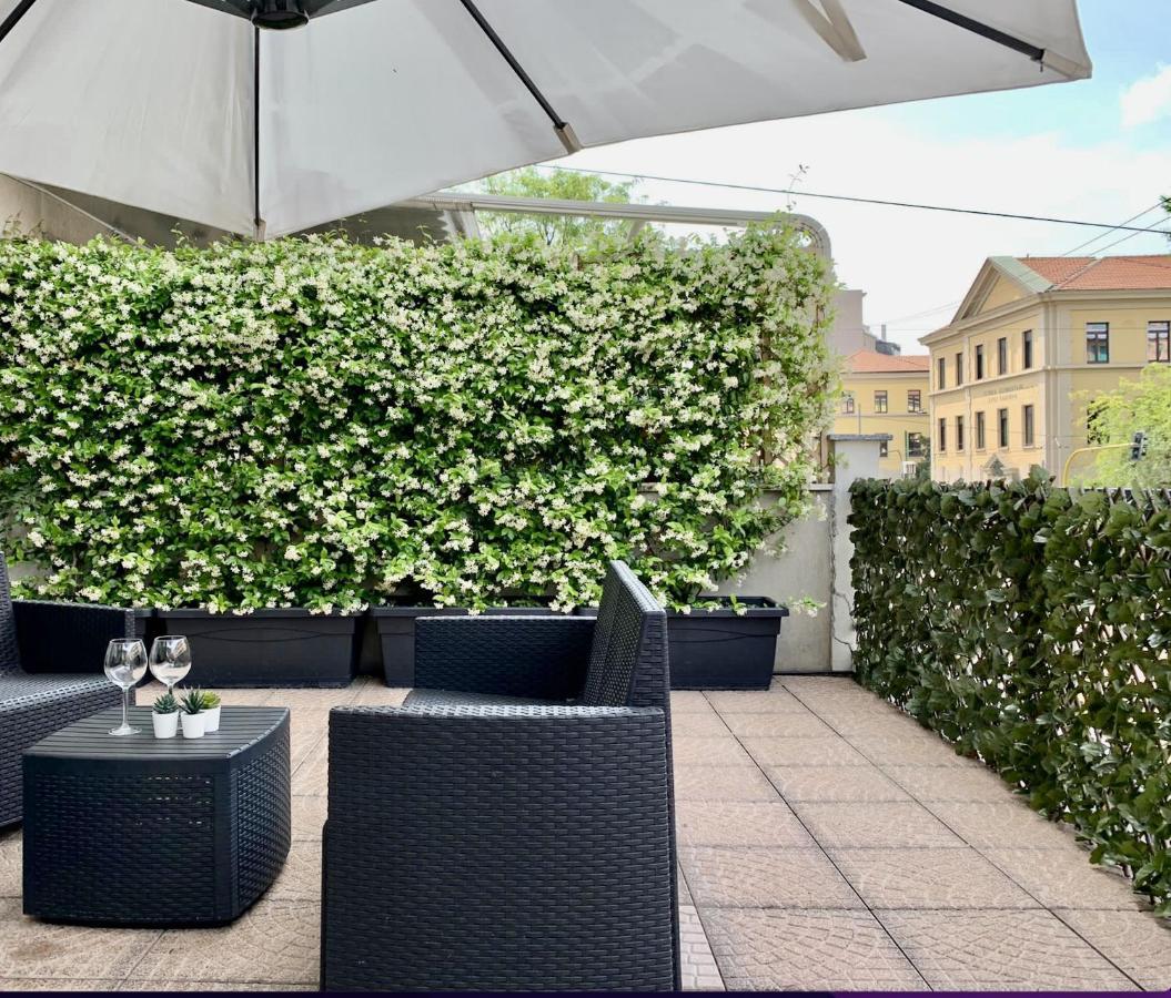 Bright Terrace In